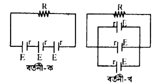 চল তড়িৎ সৃজনশীল প্রশ্ন ৫৩ — উদ্দীপকের চিত্র