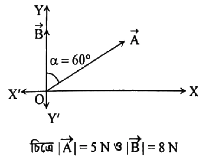 ভেক্টর সৃজনশীল প্রশ্ন ৬১ — উদ্দীপকের চিত্র