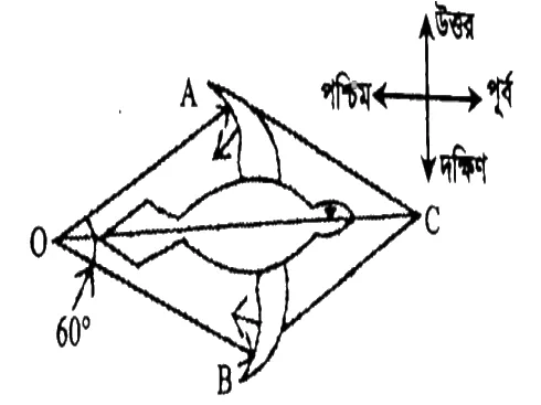 ভেক্টর সৃজনশীল প্রশ্ন ৮৫ — উদ্দীপকের চিত্র